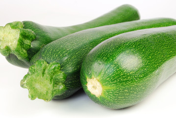 Frische Zucchini, Nahaufnahme