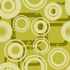 Background from a square and circles