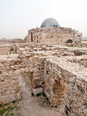 Roman citadel in Amman, Jordan