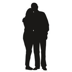 Silhouette couple