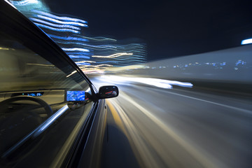 Obraz premium NIGHT SPEED