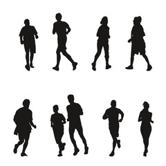 Collection de silhouettes