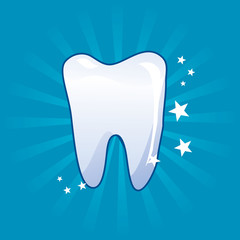 tooth icon - vector illustration