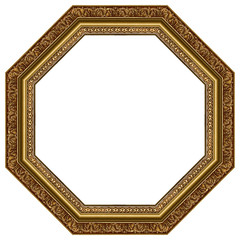 Octagonal picture frame