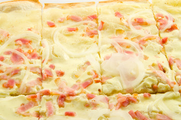 Flammkuchen - Tarte Flambeé d' Alsace