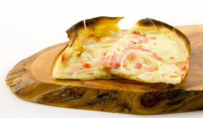 Flammkuchen - Tarte Flambeé d' Alsace