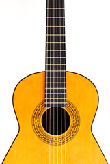 Fototapeta na wymiar Spanish guitar (center crop)