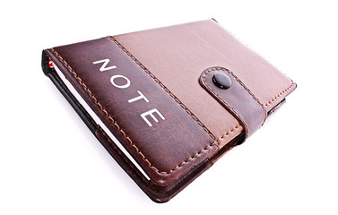 Notebook isolated on white