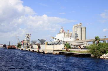 The port of Tampa Florida