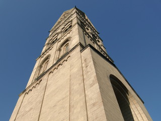 Obraz premium Rochuskirche in der Düsseldorfer Innenstadt