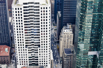 Fototapeta na wymiar Manhattan buildings.