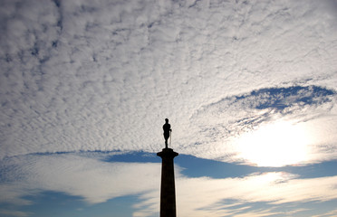 monument in the sky