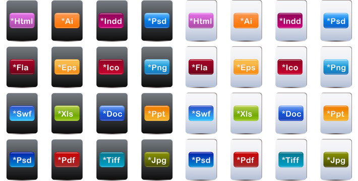 Document and File Type Icons