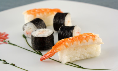 California Roll & Nigiri Sushi