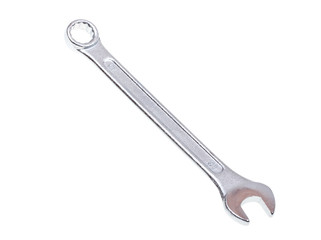 Wrench isolated on a white