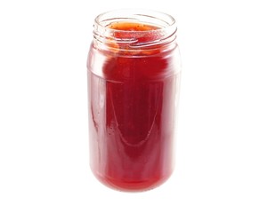 Fototapeta na wymiar strawberry jelly