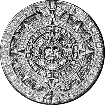 Calendario Messico Azteco Maya