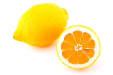 Whole Lemon and Half