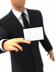 businessman, carte de visite