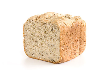 A loaf of homemade bread.