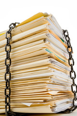 Chain and file stack