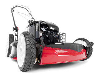 Red lawn mower - 22029088