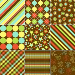 Colorful Background Patterns - 22029092