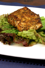 sea bass dinner