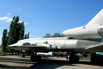 Fototapeta na wymiar Soviet airplanes of russian aircraft