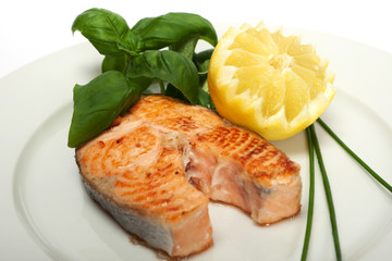 Steak vom Lachs