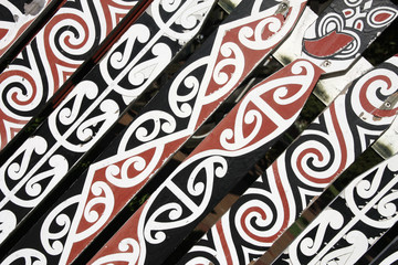 Maori ornament in New Zealand
