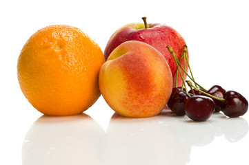 fruits isolated