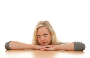 Fototapeta premium Blondine