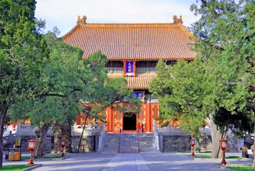 Poster China, Peking altes kaiserliches College. © claudiozacc