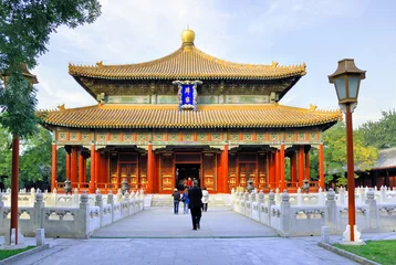 Tuinposter China, Beijing ancient Imperial college. © claudiozacc