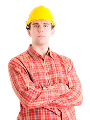 Portrait of worker