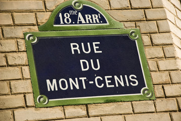 rue du Mont Cenis