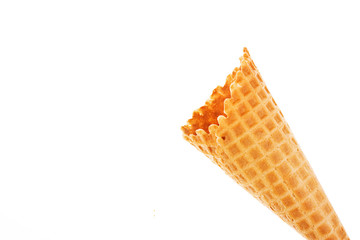 horn for Ice-cream isolated on white background
