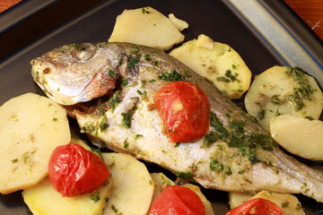 orata al forno