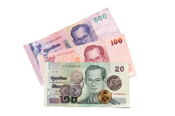 Obraz na płótnie Canvas Thailand money
