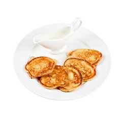 tasty thick pancake