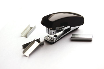 Black stapler (small depth of sharpness)