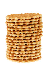 cookies on white, isolated