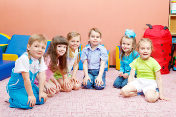 Kids in kindergarten