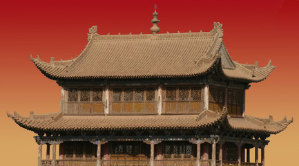 Fototapeta premium pagode chinoise