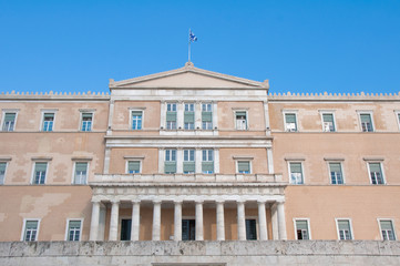 Fototapeta na wymiar Parlament of Athens