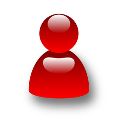 icona utente rosso