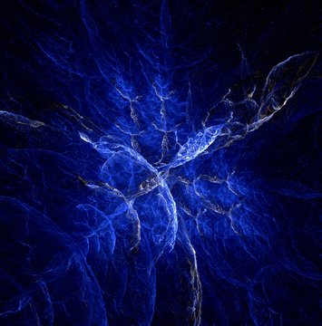 Blue Space Storm
