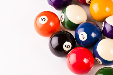 Billiard balls