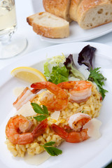 Shrimps Risotto